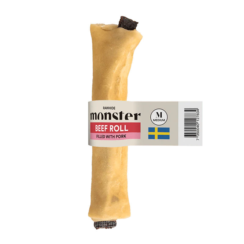 Monster Rawhide Beef Filled Pork Medium