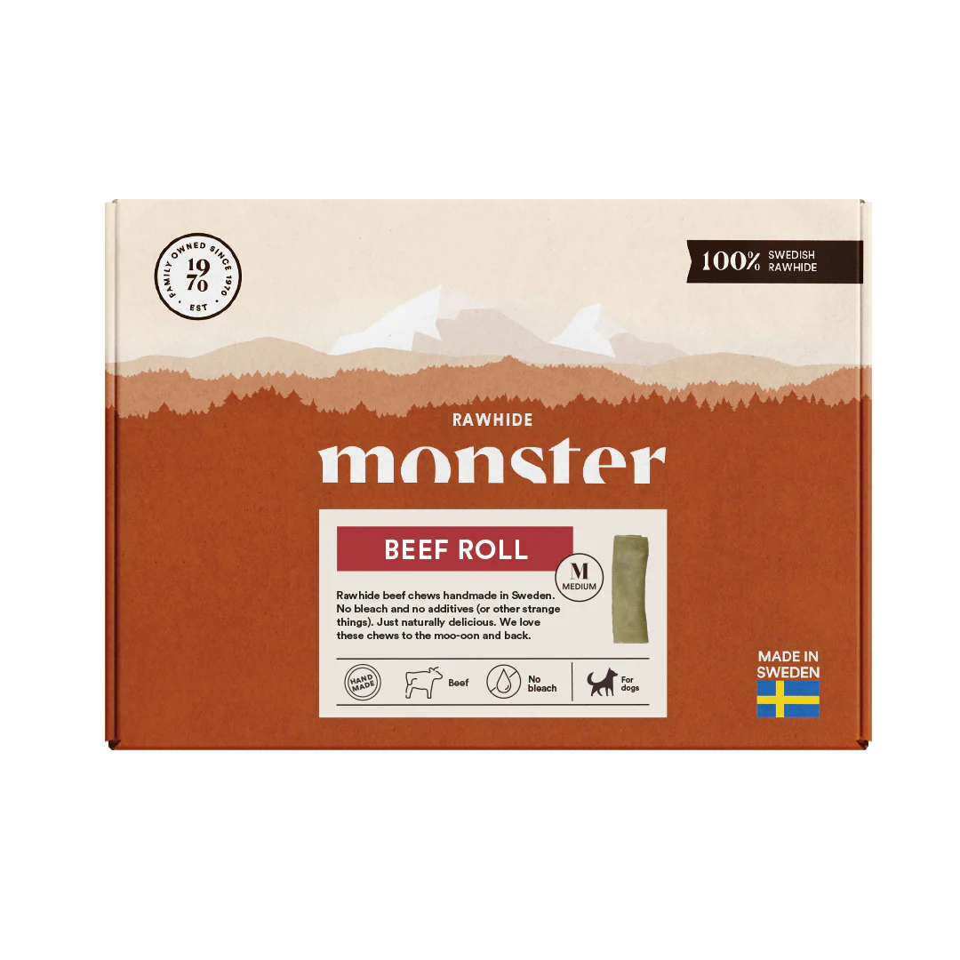 Monster Rawhide Beef Roll Box, tre storlekar - Image 2