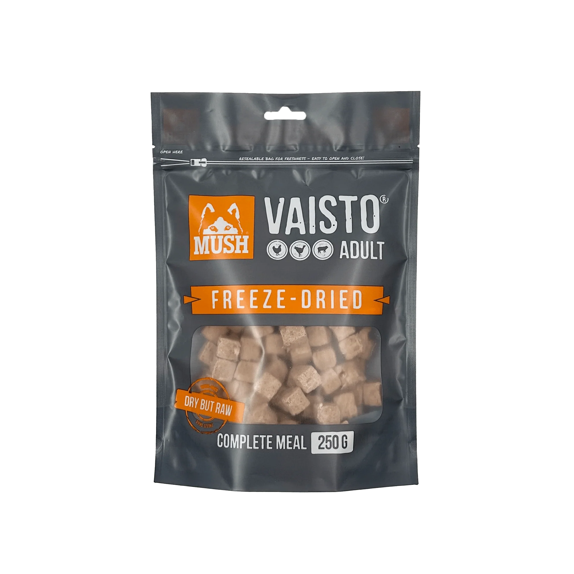 MUSH Vaisto Grå Frystorkat
