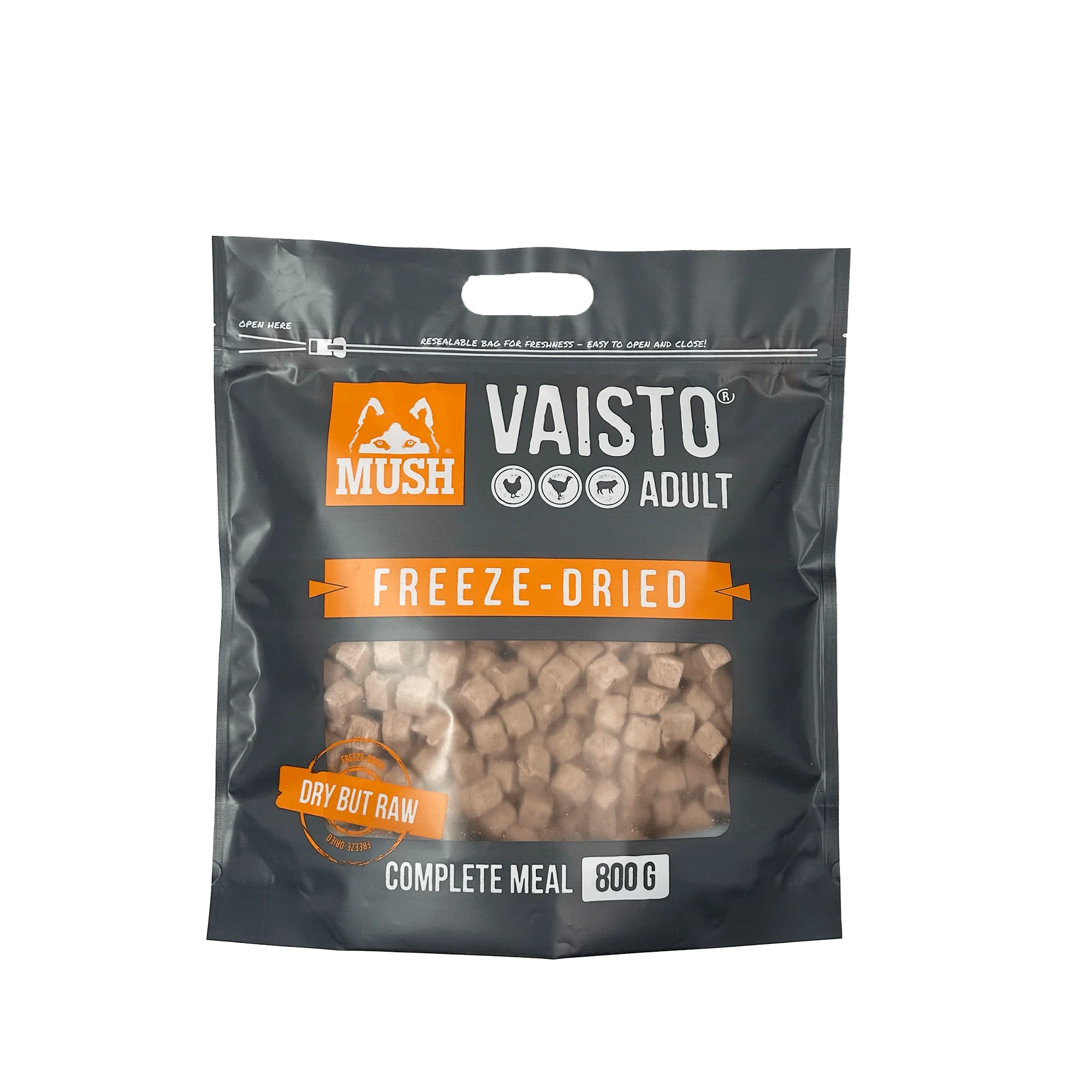 MUSH Vaisto Grå Frystorkat - Image 2