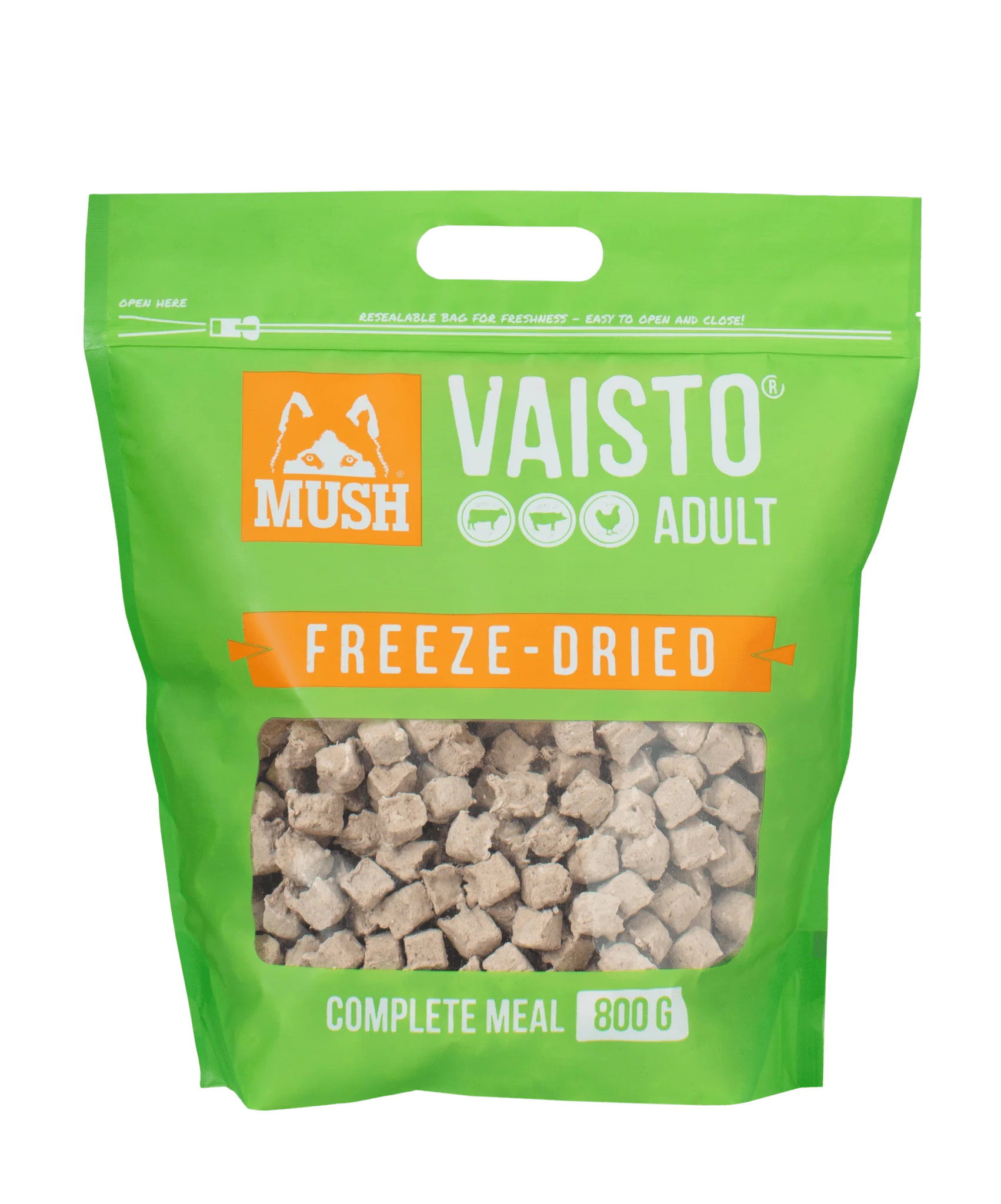 MUSH Vaisto Grön Frystorkat - Image 2
