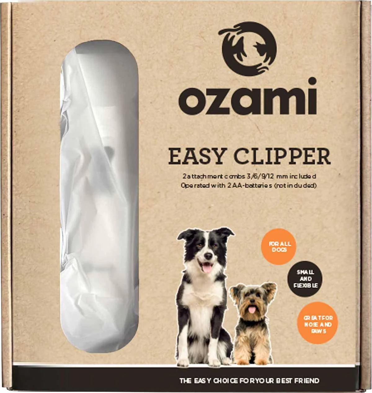 Ozami Hund Klippmaskin Easy Clipper