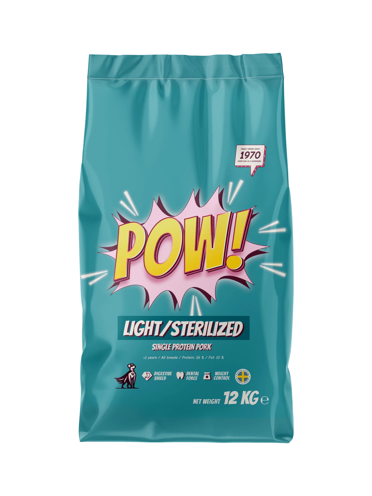 POW! Dog Light/Sterilized