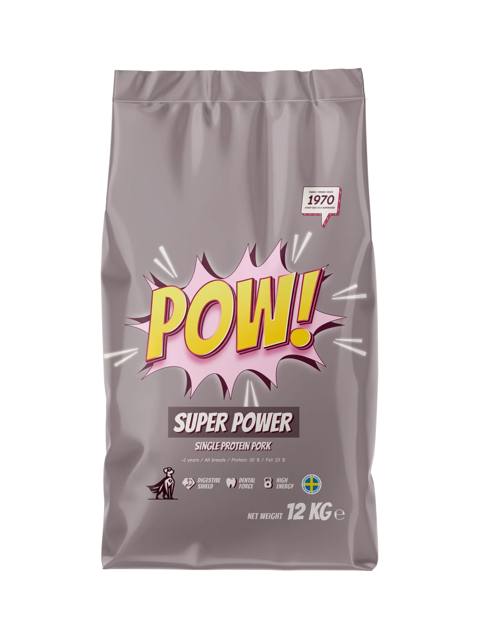 POW! Dog Super Power