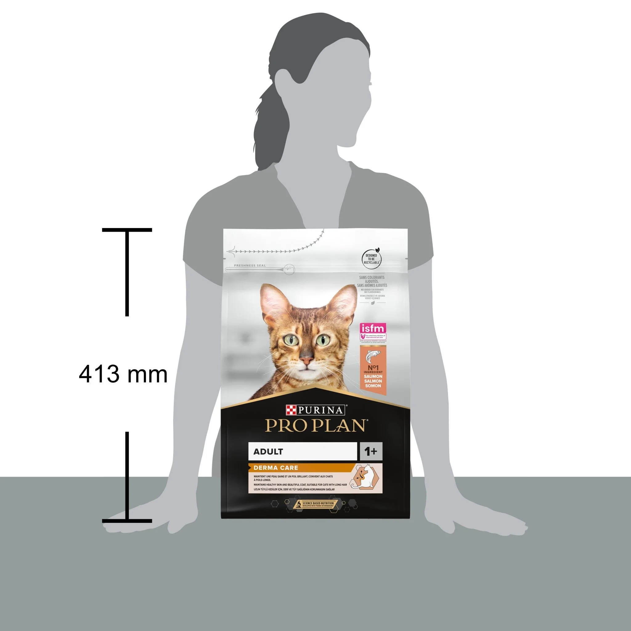 PURINA PRO PLAN Adult 1+ Derma Care Rik på lax - Image 3
