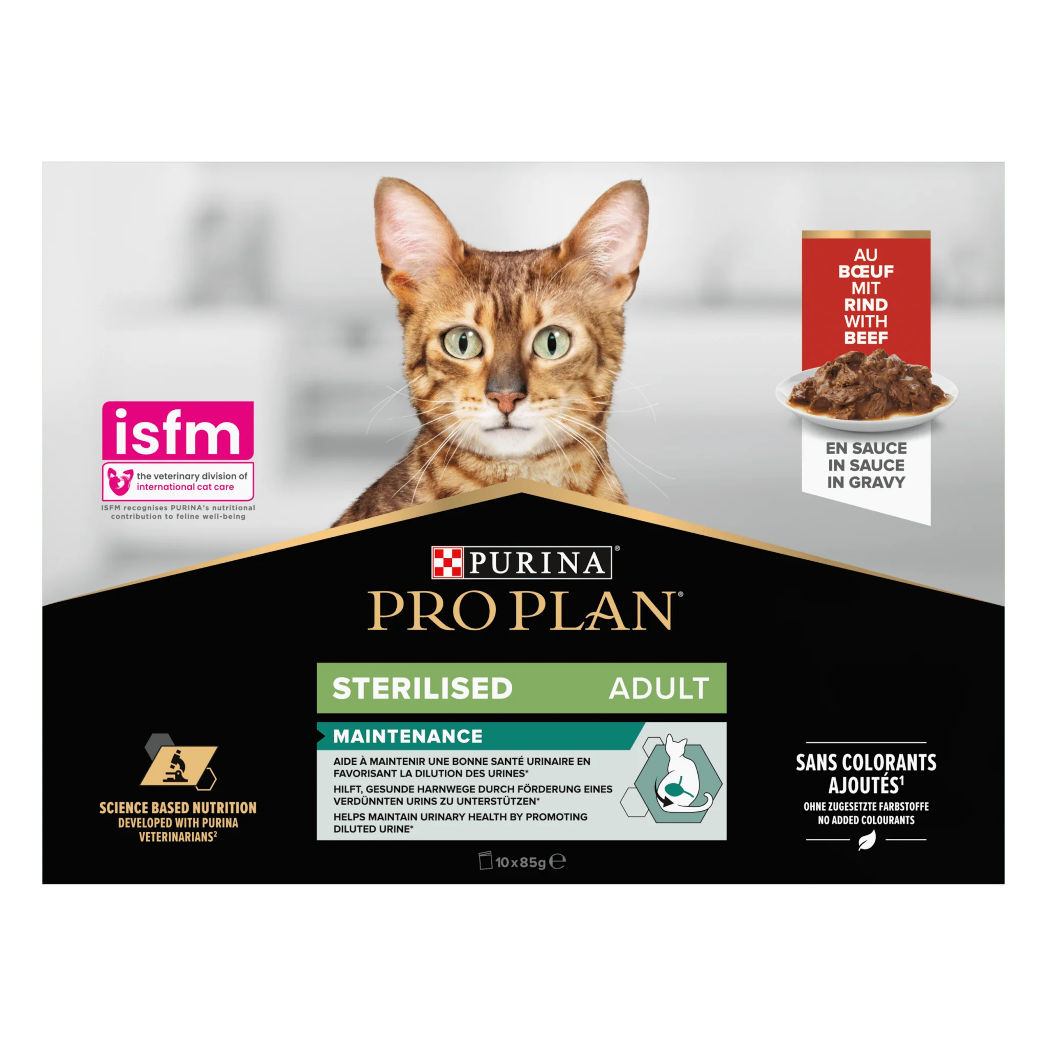 Purina Pro Plan Adult Sterilised Maintenance Beef