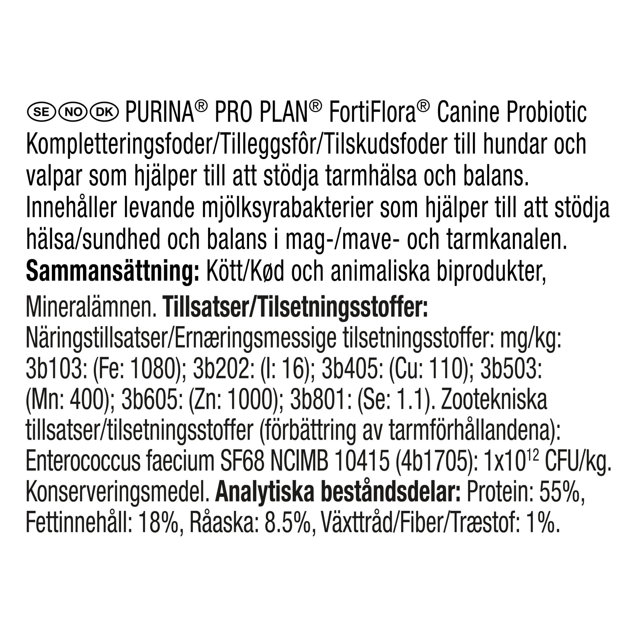 PURINA PRO PLAN FortiFlora Probiotika Komplement Hund 30 st - Image 4