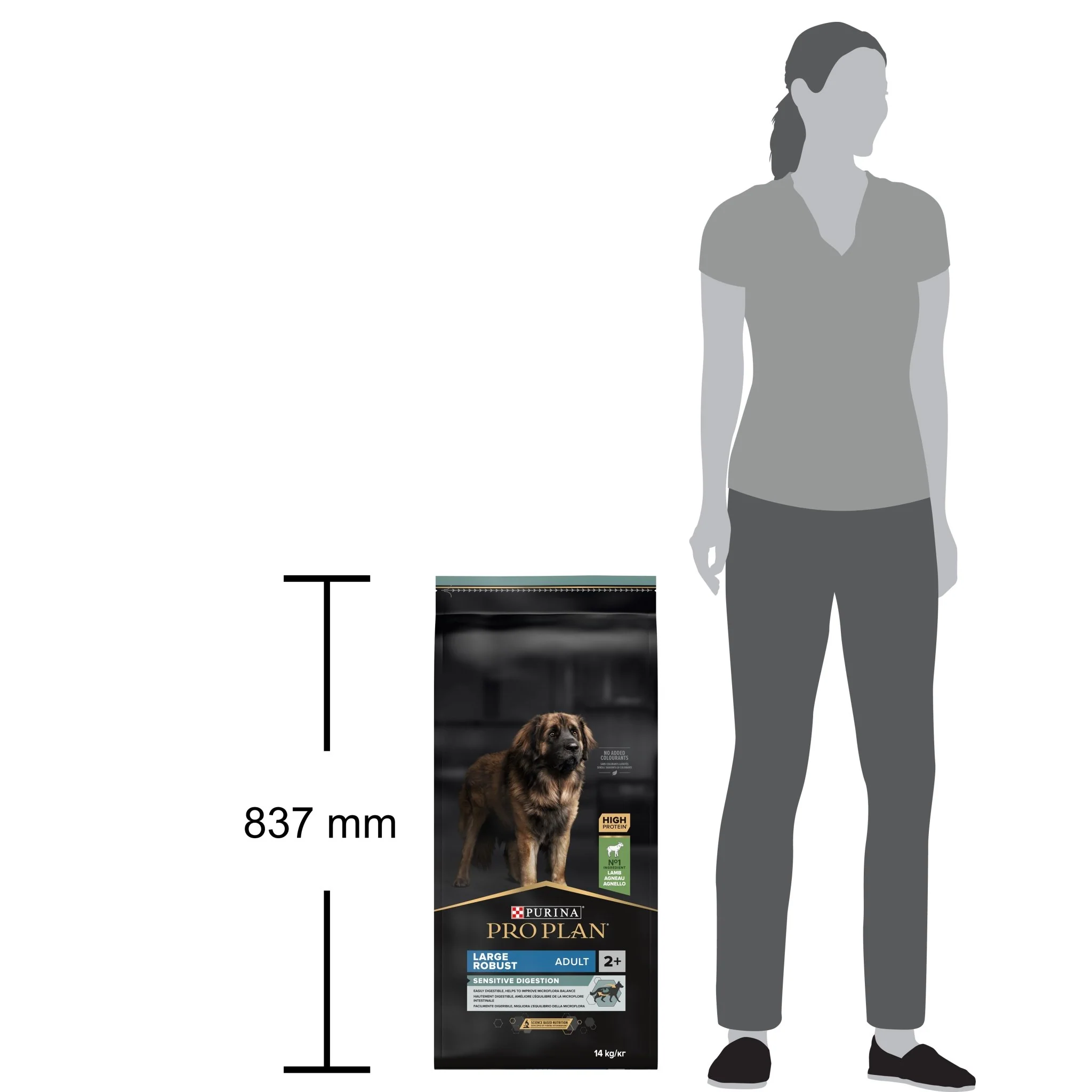 PURINA PRO PLAN Large Adult Robust Dog Sensitive Digestion Rikt på Lamm - Image 4