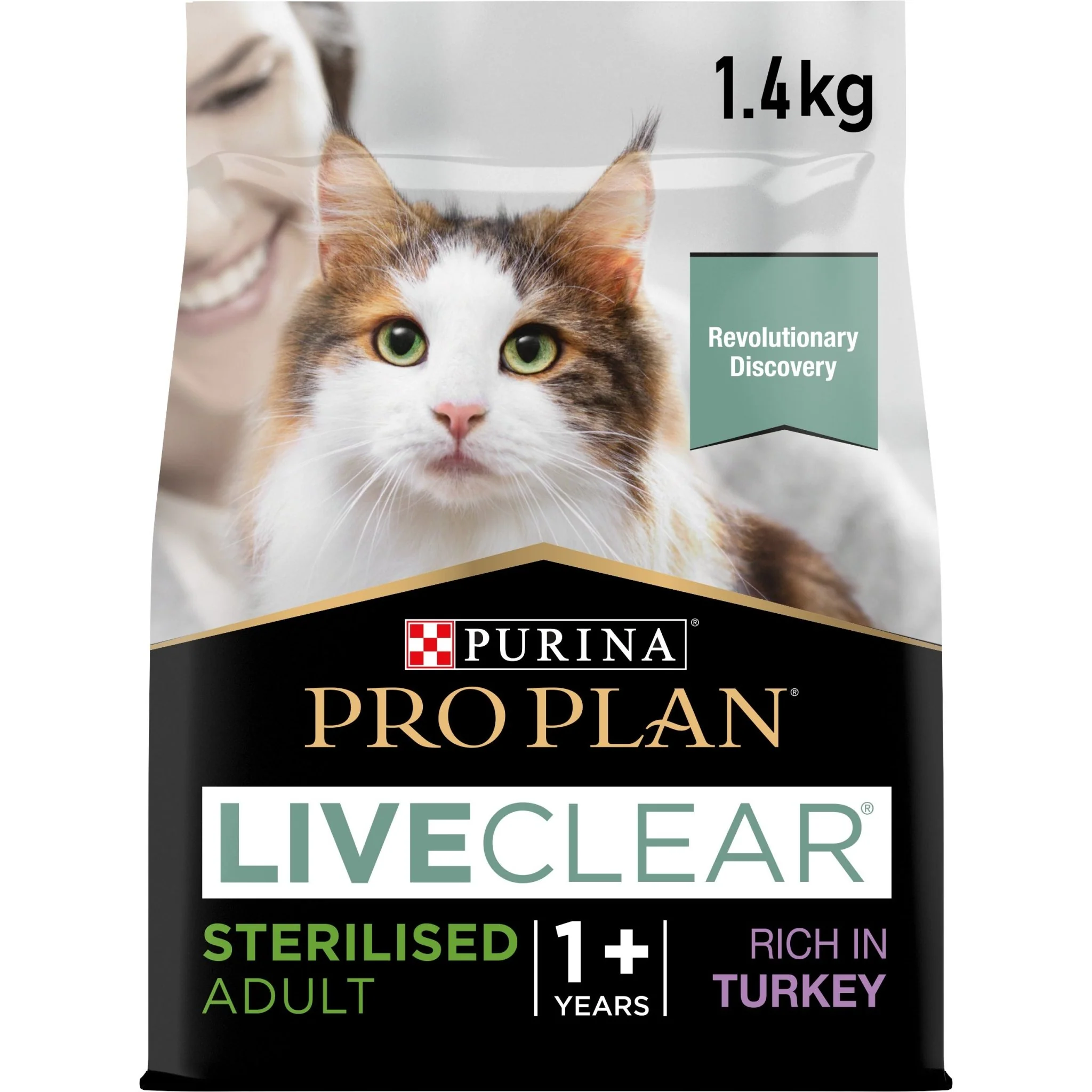 PURINA PRO PLAN LIVECLEAR Sterilised Adult 1+ years Rikt på kalkon - Image 2