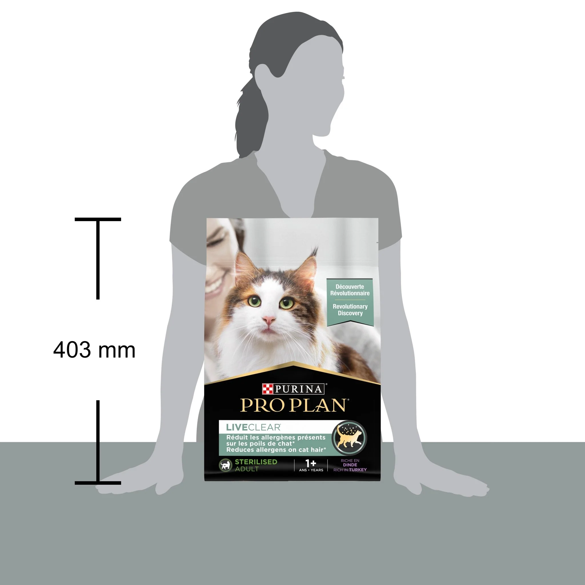 PURINA PRO PLAN LIVECLEAR Sterilised Adult 1+ years Rikt på kalkon - Image 4