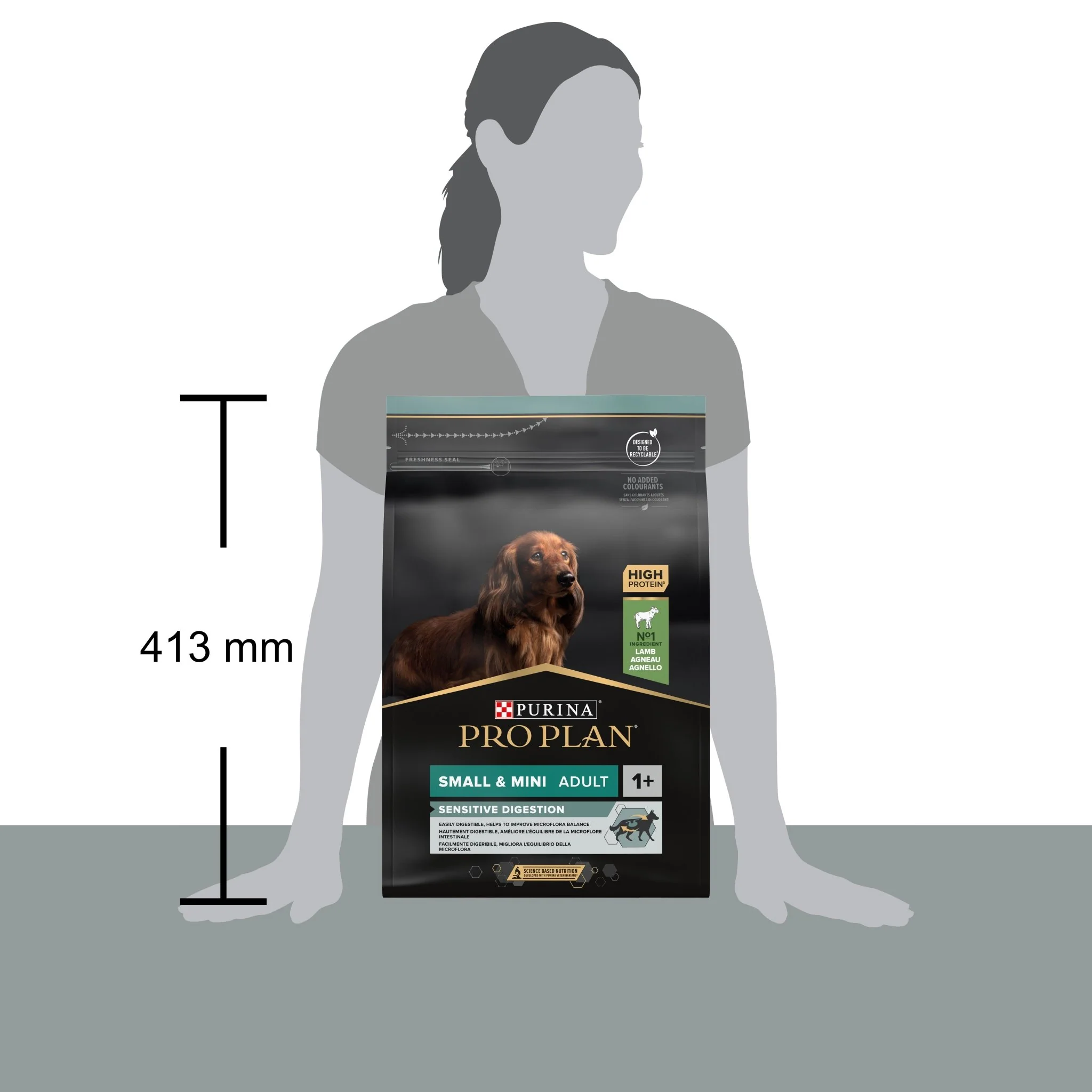 PURINA PRO PLAN Small & Mini Adult Dog Sensitive Digestion Rikt på Lamm - Image 5