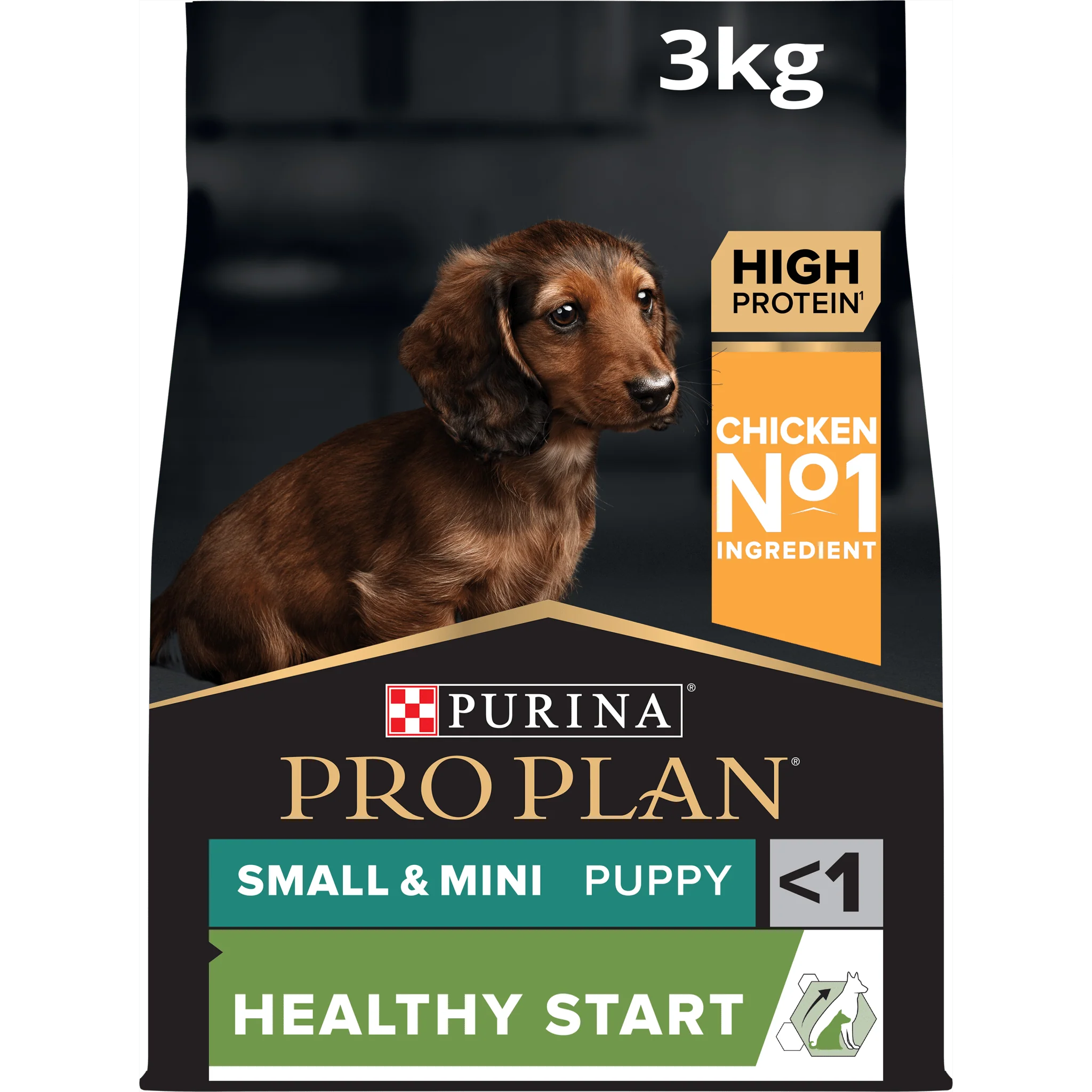 PURINA PRO PLAN Small & Mini Puppy Rikt på Kyckling 3 kg - Image 2
