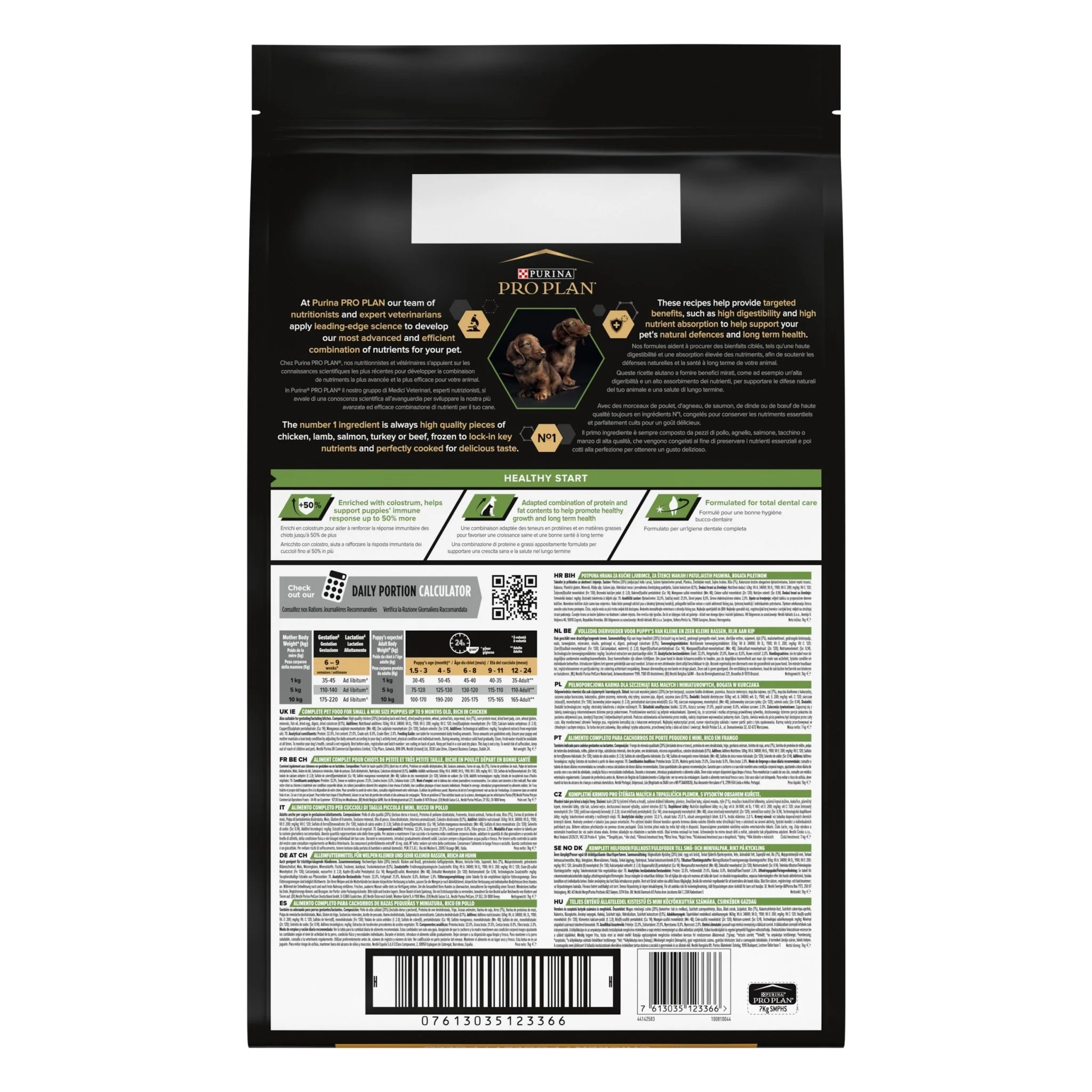 PURINA PRO PLAN Small & Mini Puppy Rikt på Kyckling 3 kg - Image 4