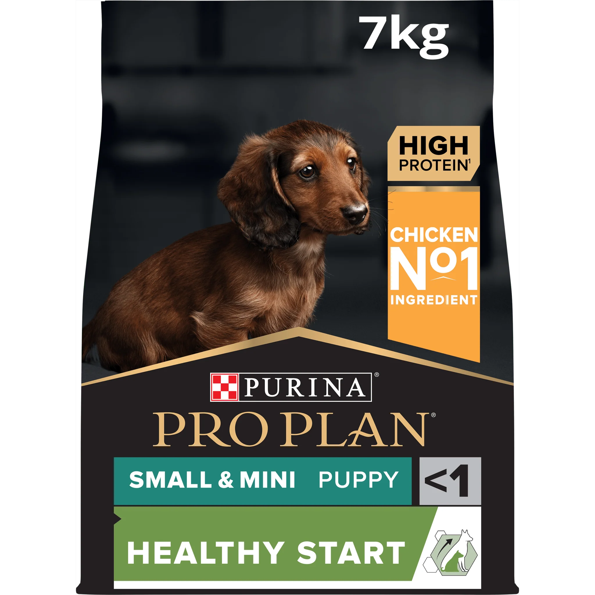 PURINA PRO PLAN Small & Mini Puppy Rikt på Kyckling 7 kg - Image 2