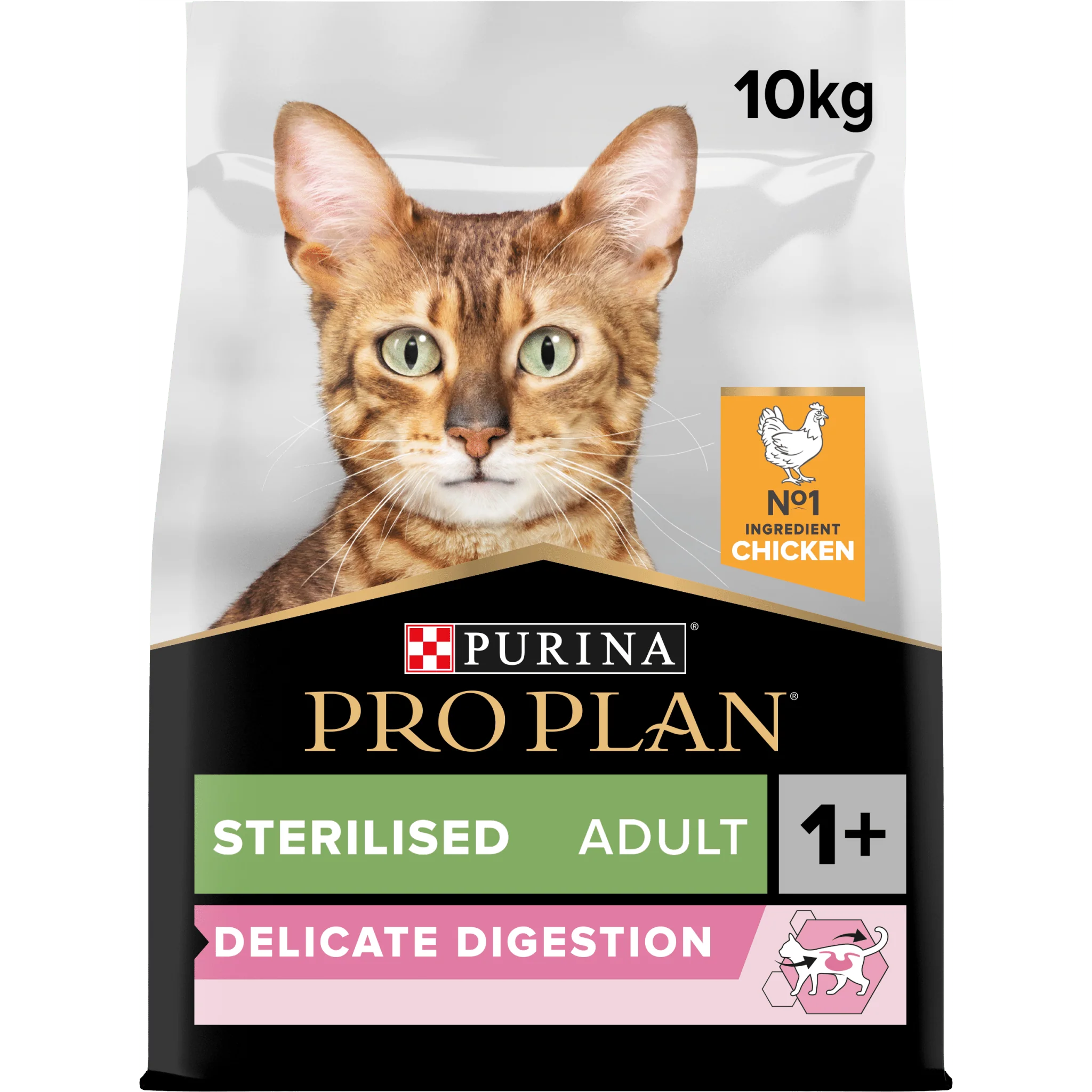 PURINA PRO PLAN Sterilised Adult 1+ Delicate Digestion Rik På Kyckling - Image 3