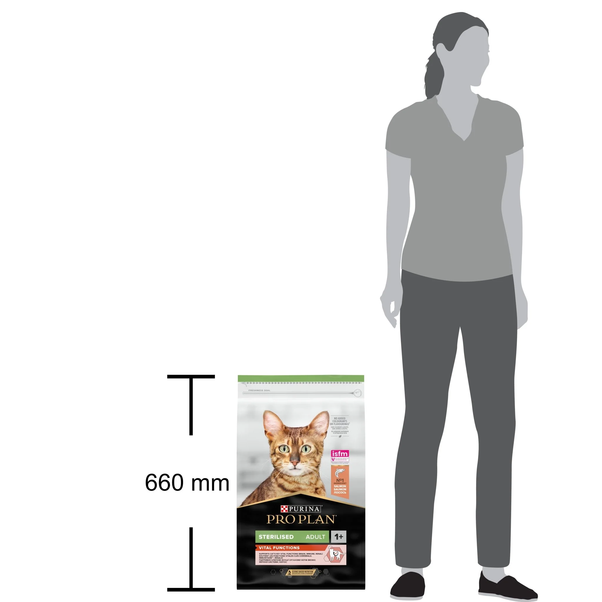 PURINA PRO PLAN Sterilised Adult 1+ Vital Functions Rik på lax - Image 3