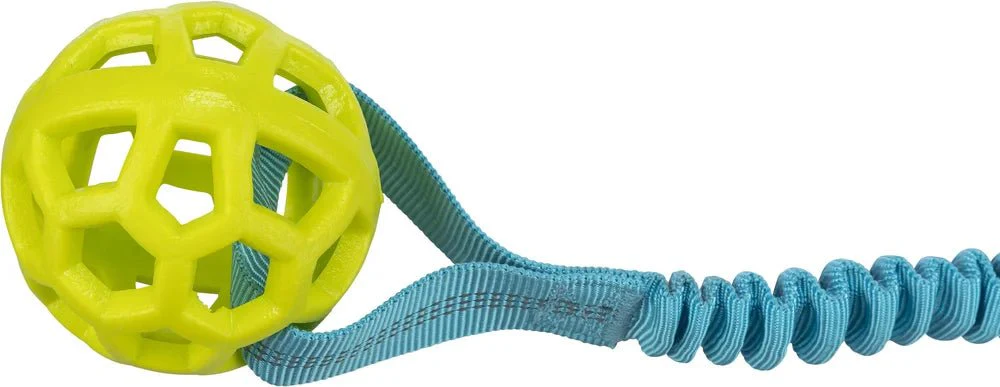 TRIXIE Bungee Tugger med boll, petrol/lime - Image 2