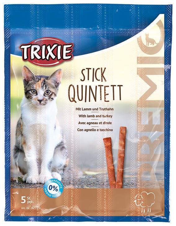 Trixie Premio Stick Quintett Lamm & Kalkon