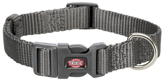 Trixie Premium Halsband Grafit