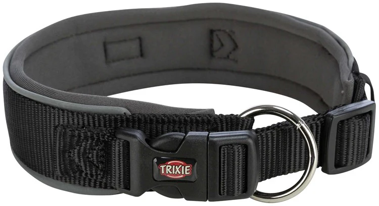 Trixie Premium Halsband X-bred Svart
