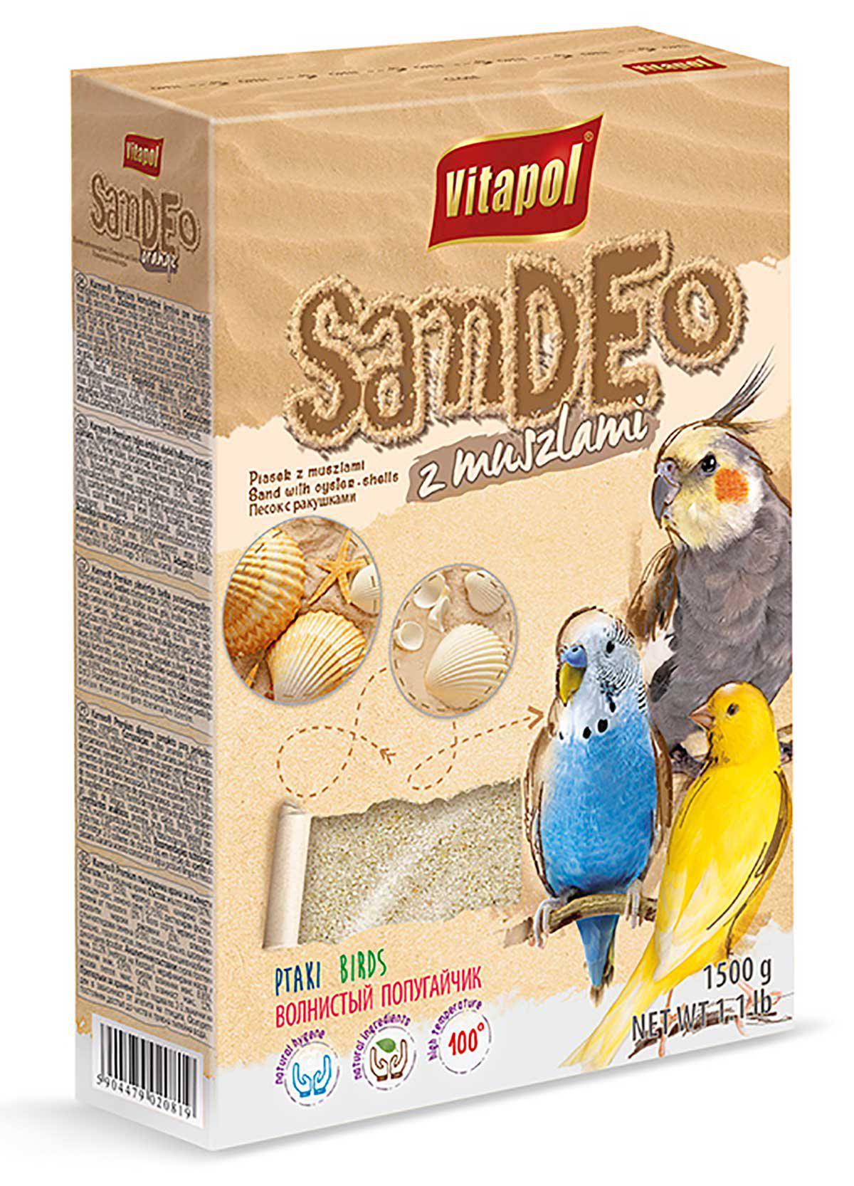Vitapol Fågelsand Snäckskal